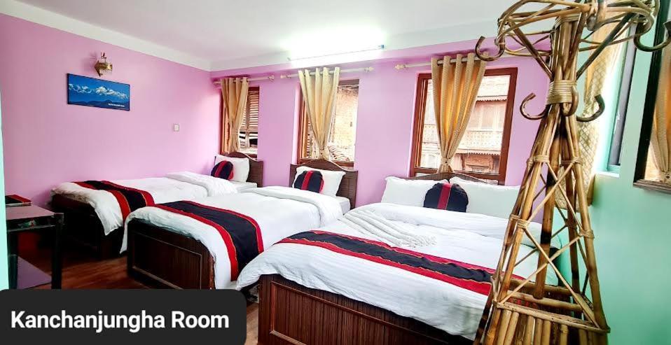 Annapurna Guest House And Rooftop Restaurant Bhatgoan エクステリア 写真