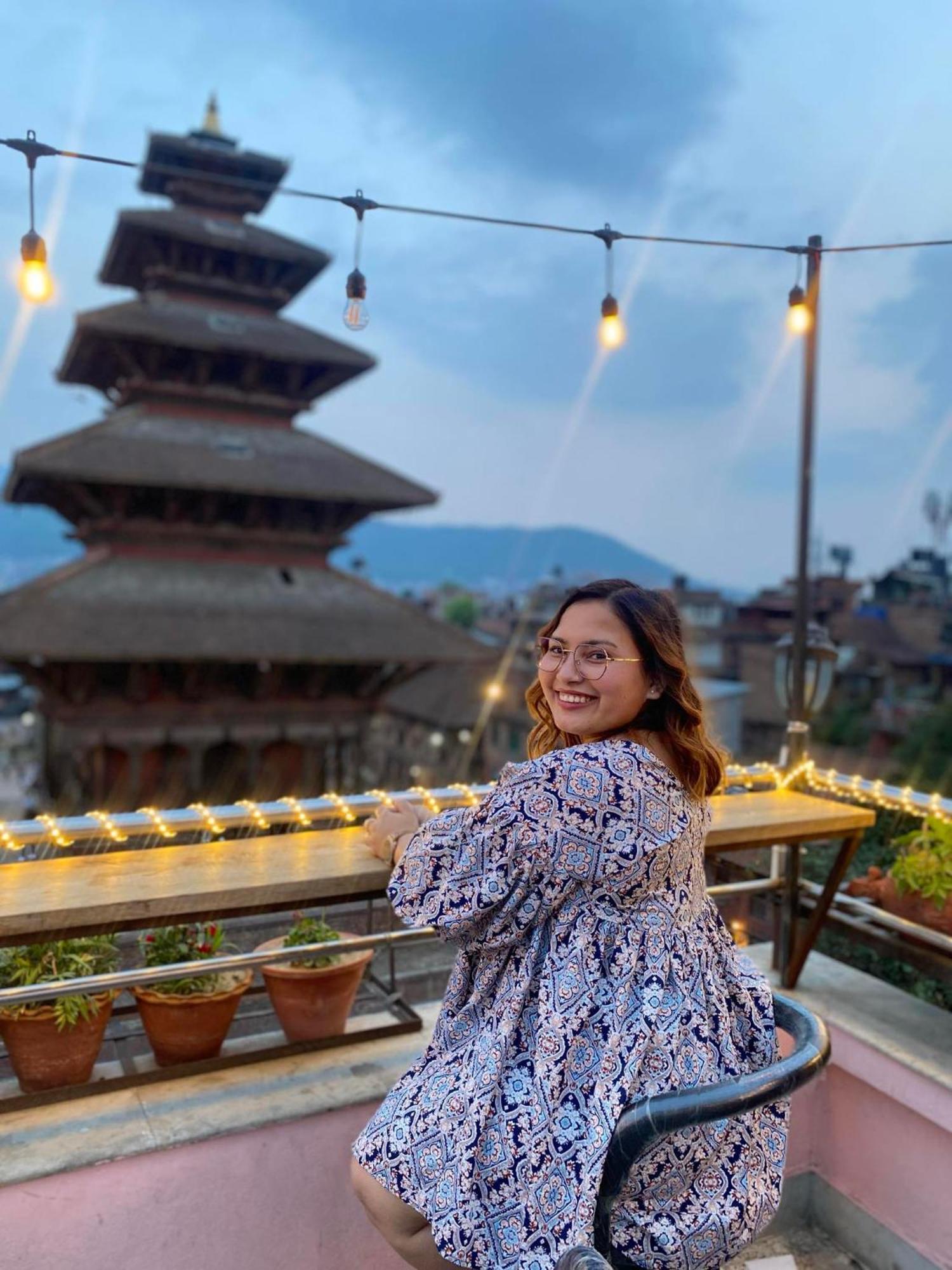Annapurna Guest House And Rooftop Restaurant Bhatgoan エクステリア 写真